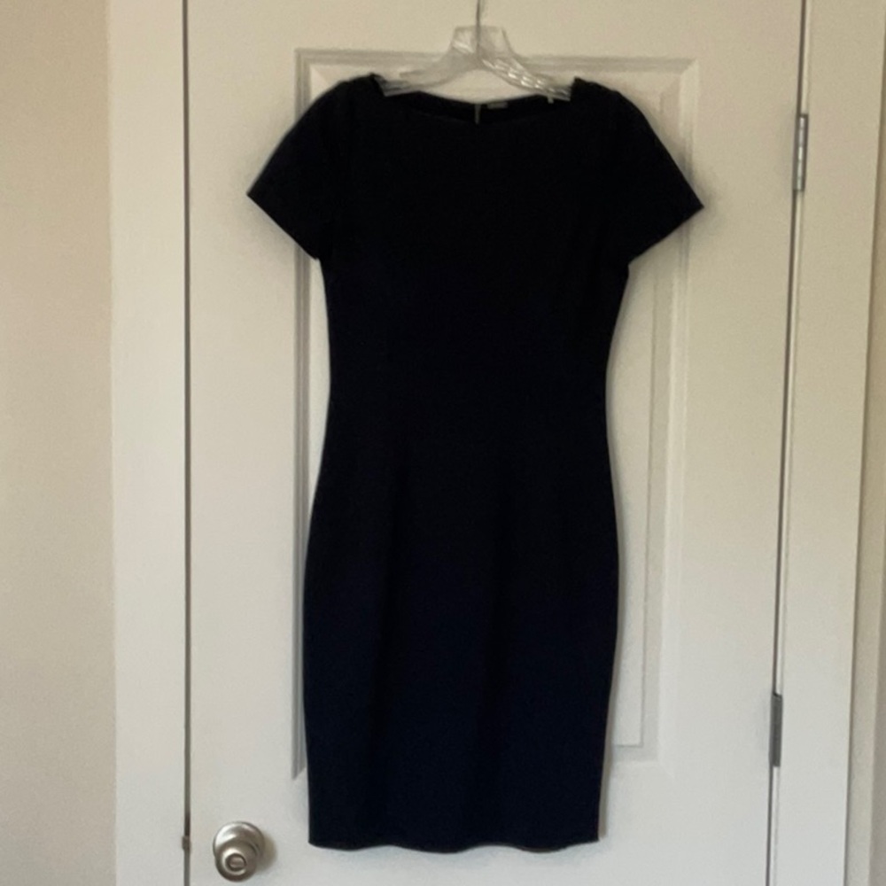 Ellie Tahari Navy Blue Dress
